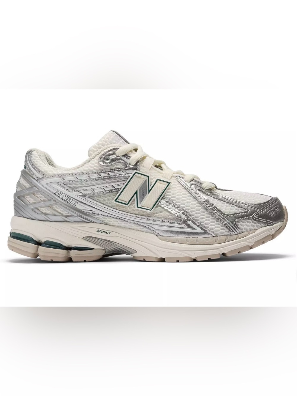 New Balance 1906R Cream/Silver - like new